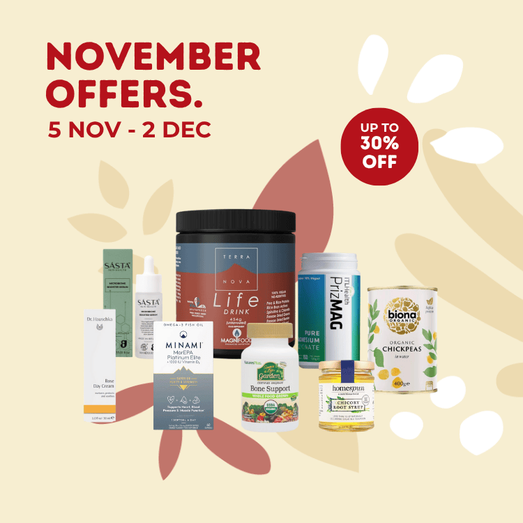 November Offers. Up to 30% Off on selected lines from 5 November to 2 December.